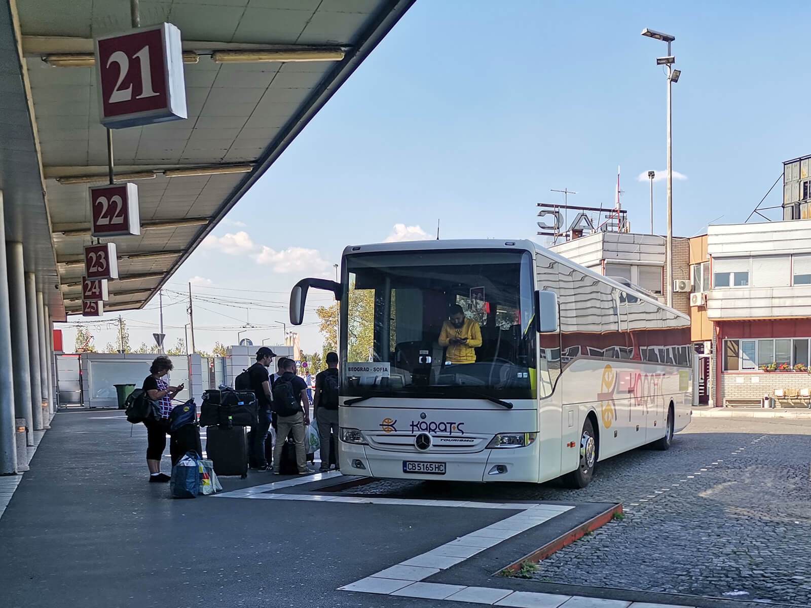 Bus Belgrade-Sofia_Karat-S