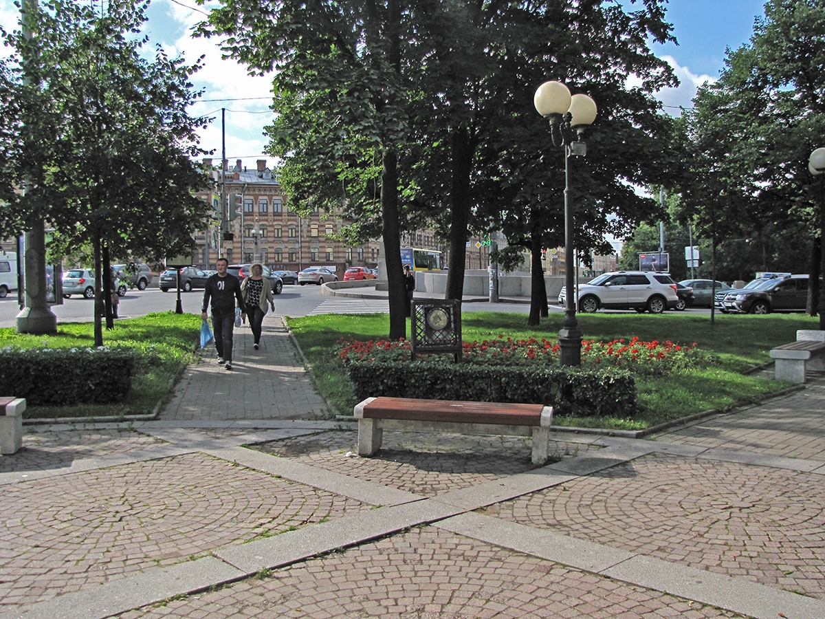 Sankt Peterburg Skver Obuhova