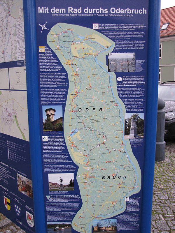 Mit dem Rad durchs Oderbruch