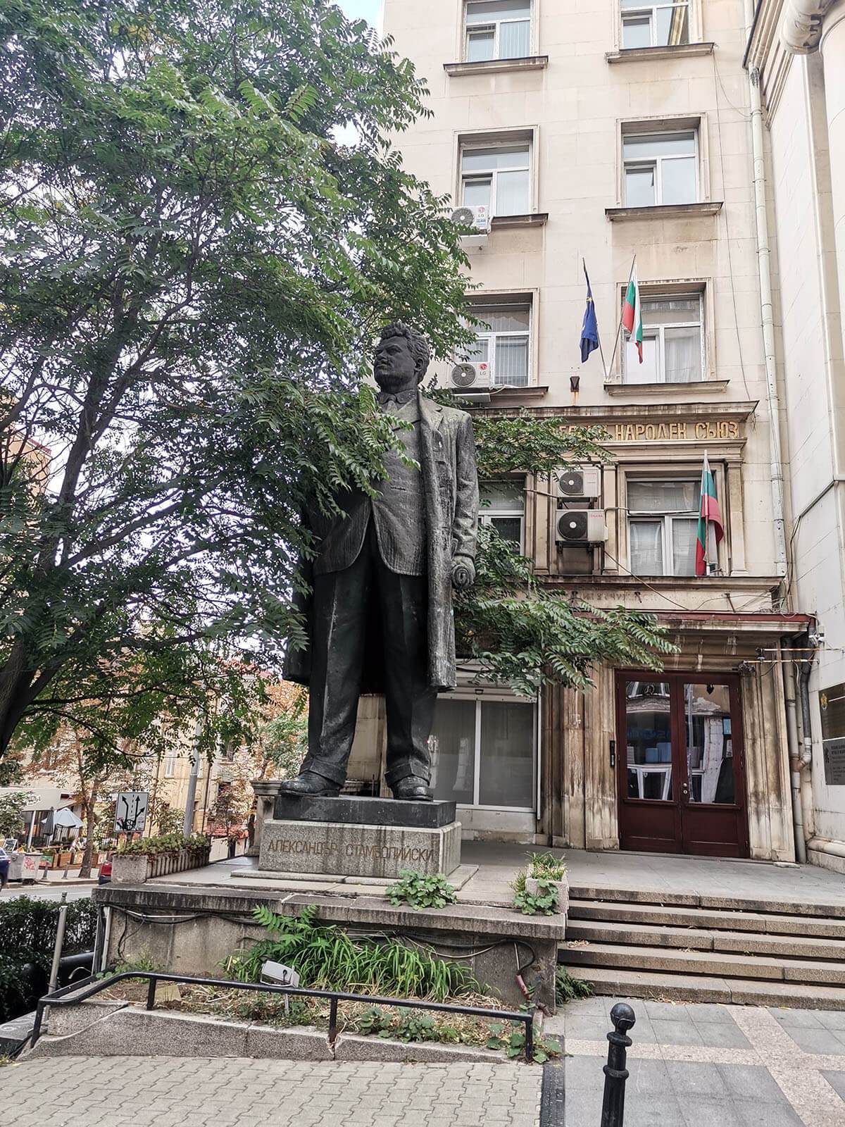 Sofija statua Aleksandra Stambolijskog