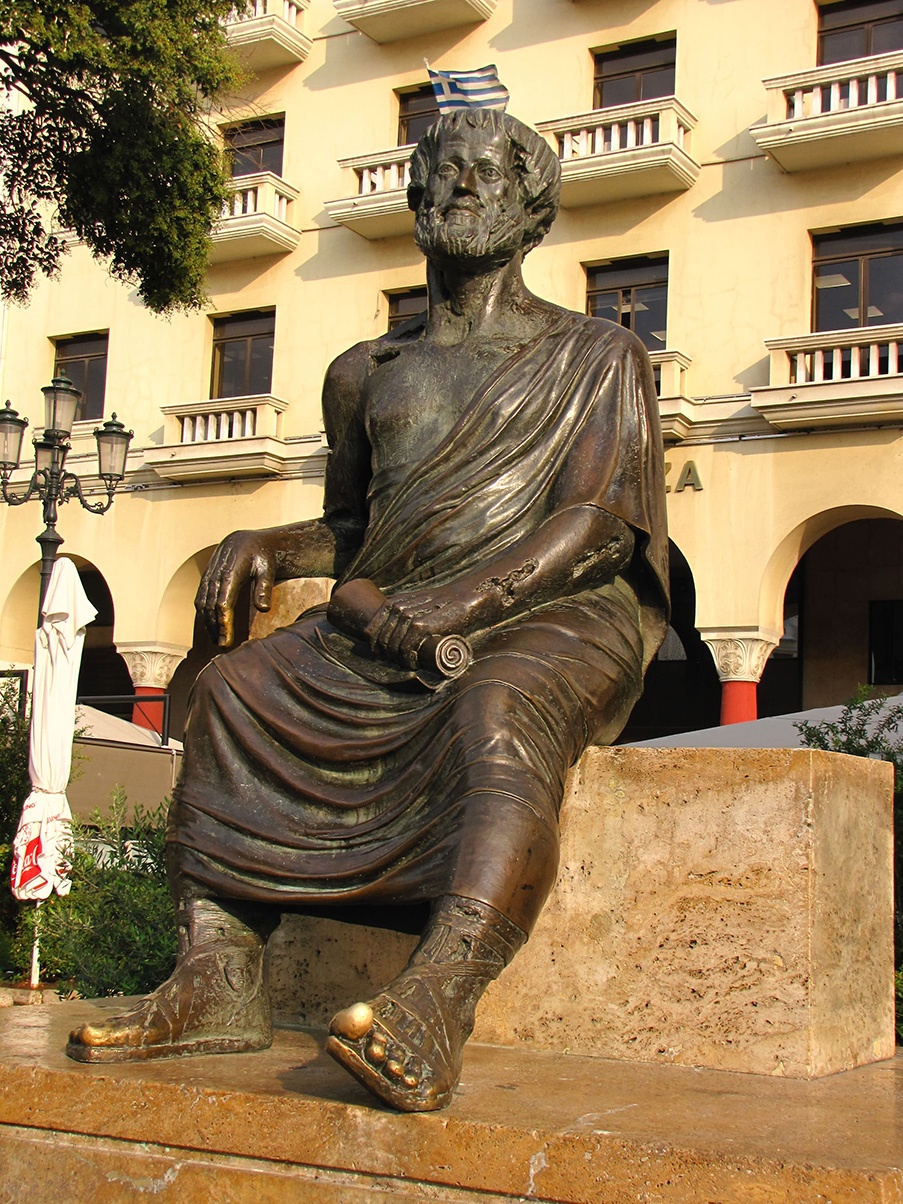 Statue of Aristotle Thessaloniki