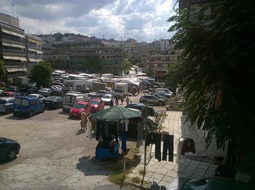 Thessaloniki street sale