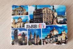 Lviv souvenir magnet