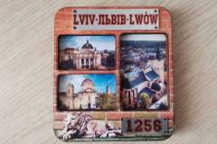 Lviv souvenir magnet