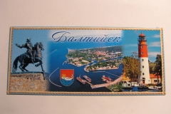 Souvenir magnet Baltiysk