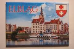 Souvenir magnet Elblag