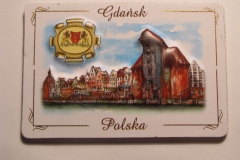 Souvenir magnet Gdansk