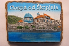 Souvenir magnet Gospa od Skrpjela