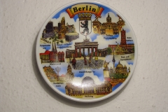 Souvenir plate Berlin