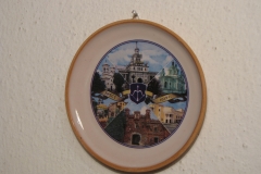 Souvenir plate Brest