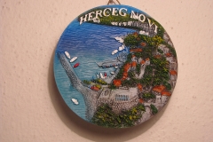 Souvenir plate Herceg-Novi