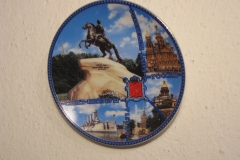 Souvenir plate Sankt-Peterburg
