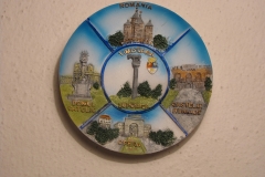Souvenir plate Timisoara