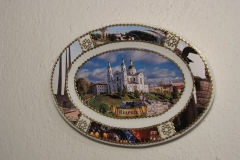 Souvenir plate Vitebsk