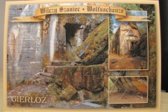 Souvenir postcard Wolfs lair