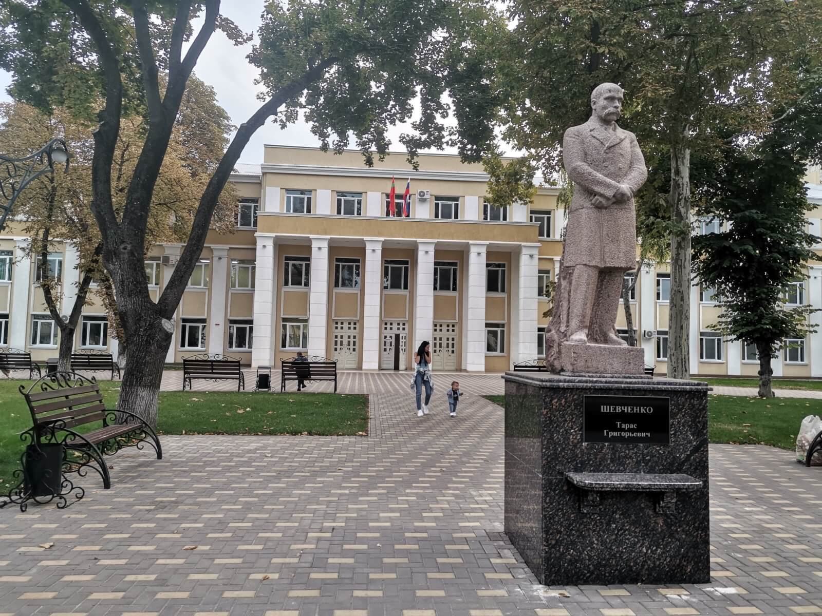 Tiraspolj spomenik Sevcenku