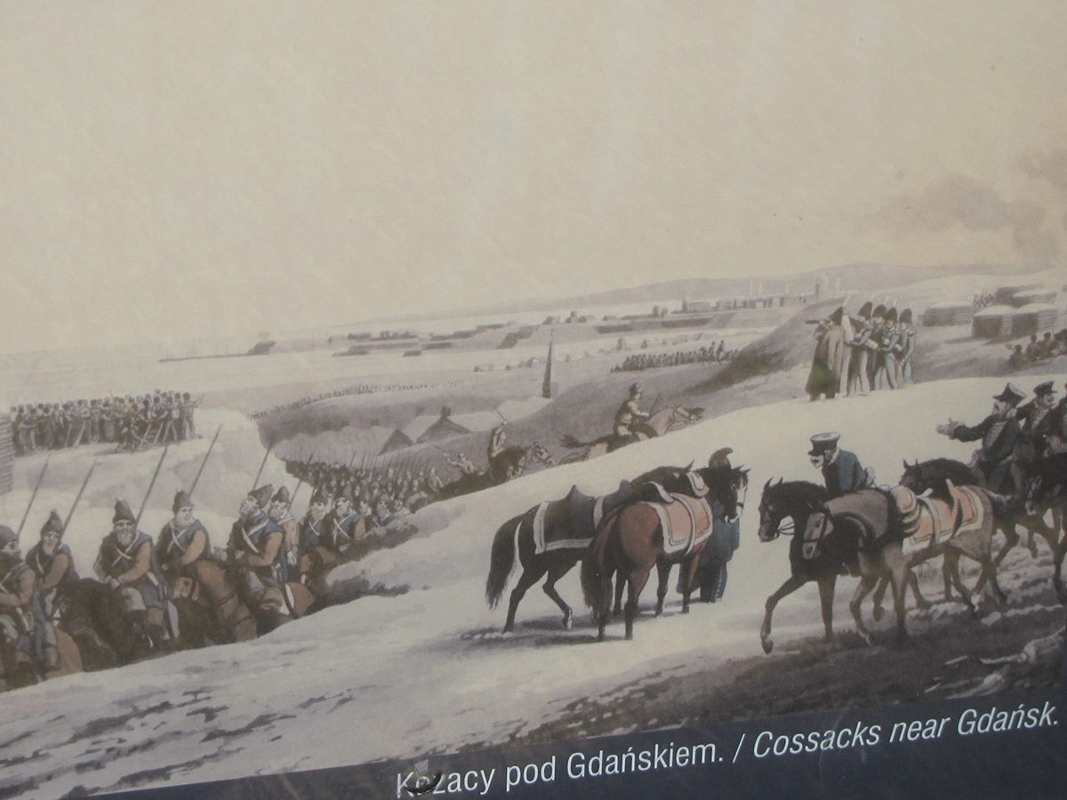Westerplatte Cossacks near Gdansk