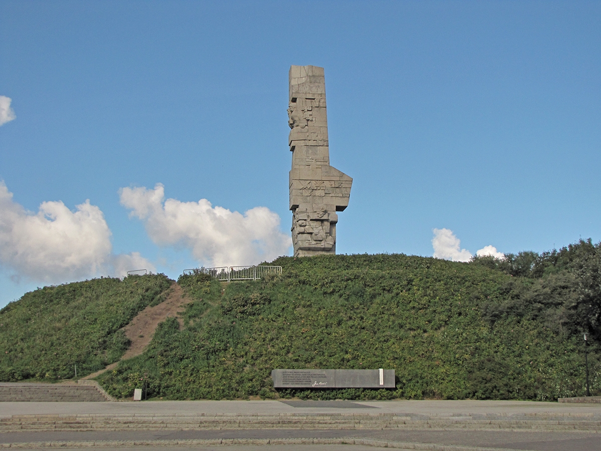 Westerplatte Monument to the defenders of Polish coast