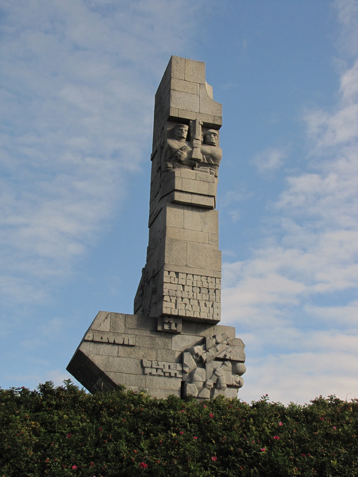 Westerplatte Monument to the defenders of Polish coast