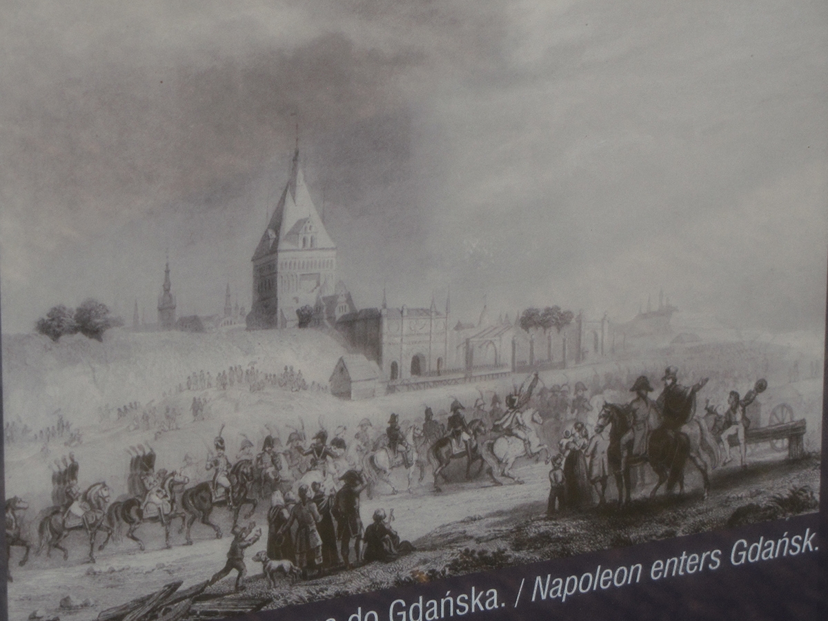 Westerplatte Napoleon enters Gdansk