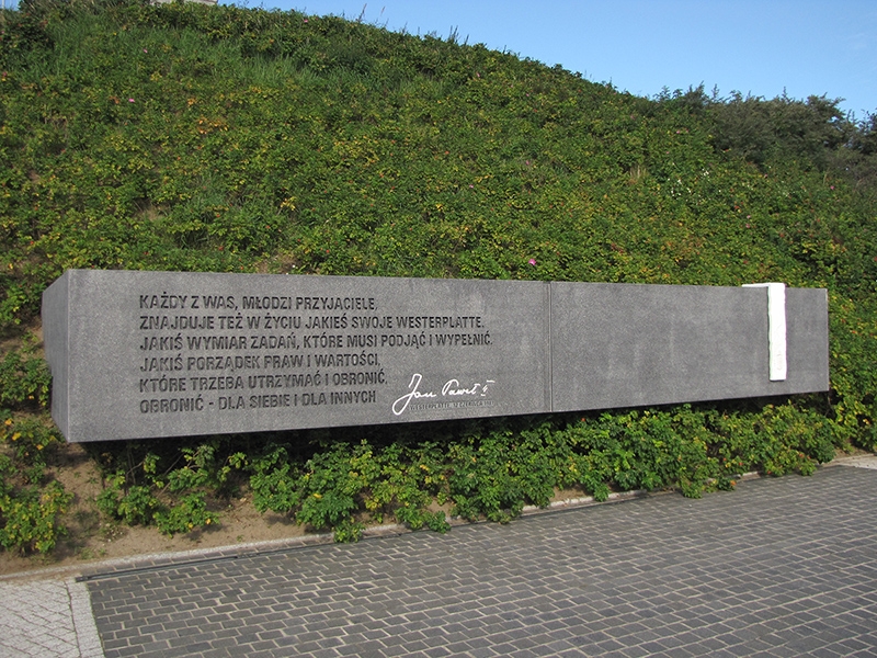 Westerplatte Pope John Paul II