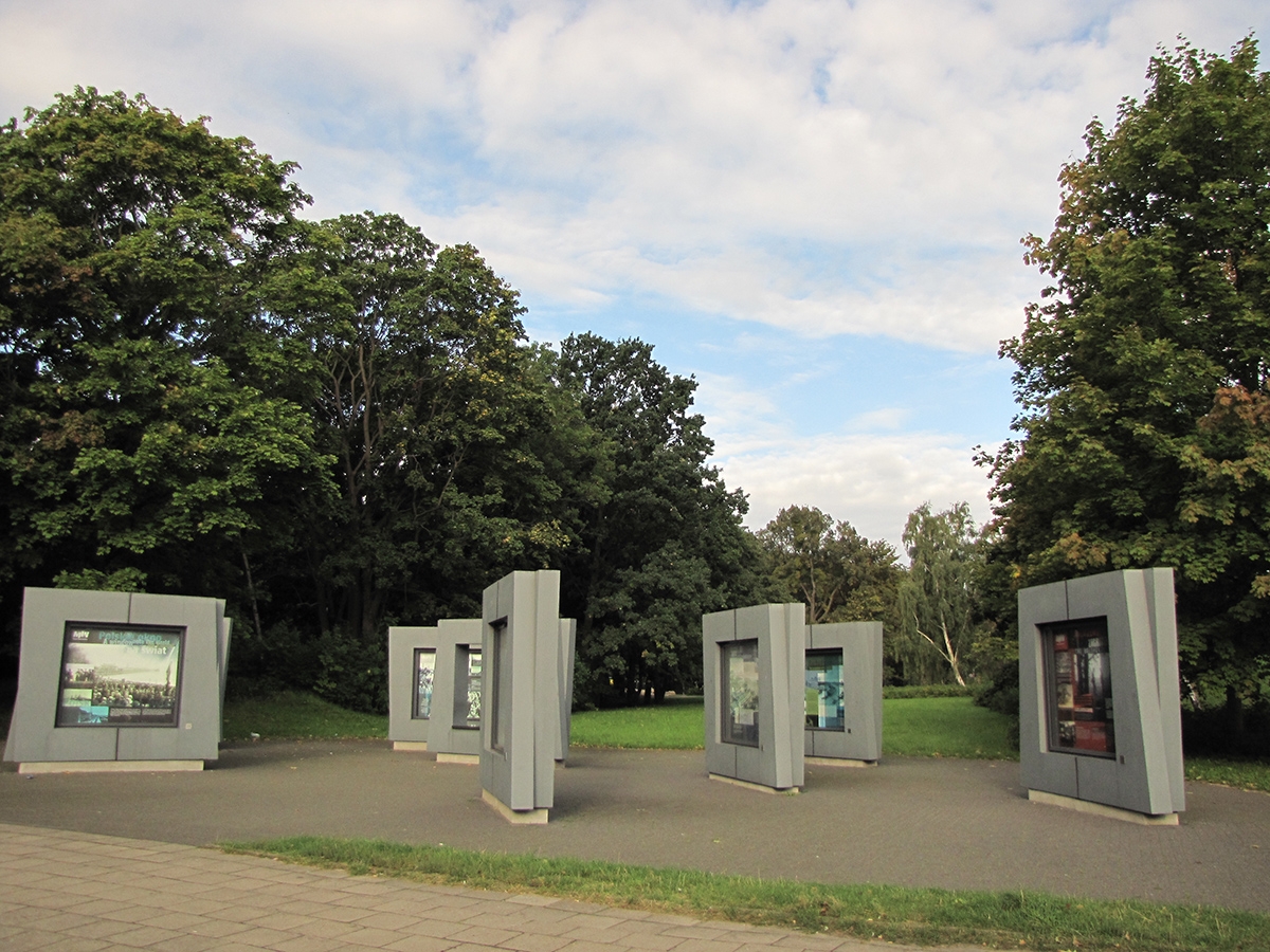 Westerplatte outdoor exhibition