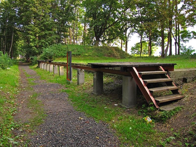 Westerplatte railway ramp