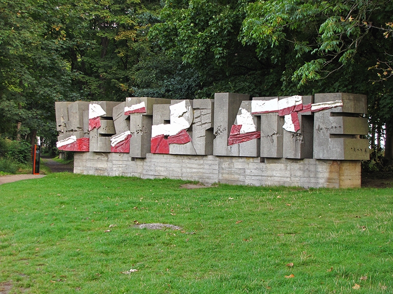 Westerplatte sign