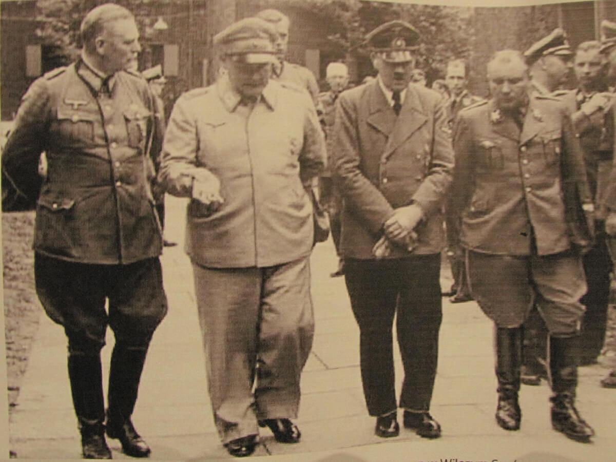 Vučja jazbina - Keitel, Gering, Hitler, Borman