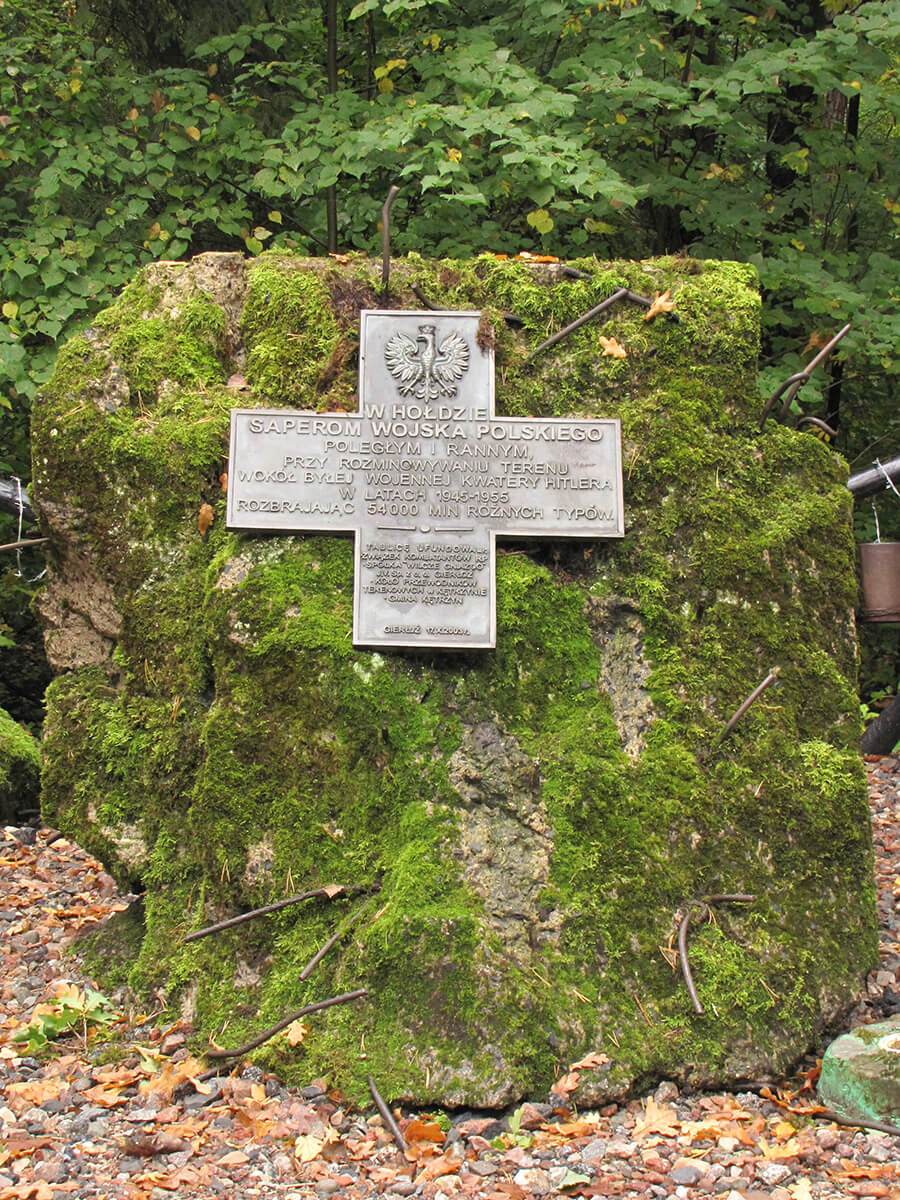 Wolf lair - Polish sappers memorial
