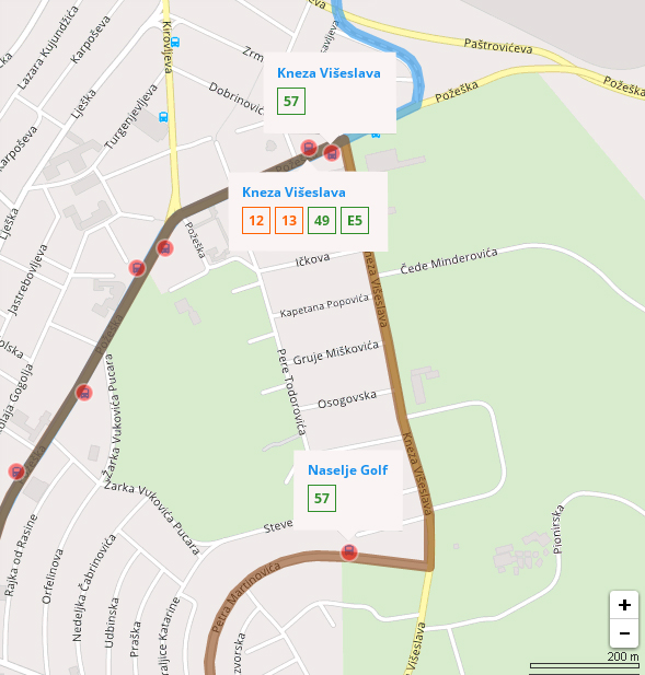 Gradski prevoz - Kosutnjak-a