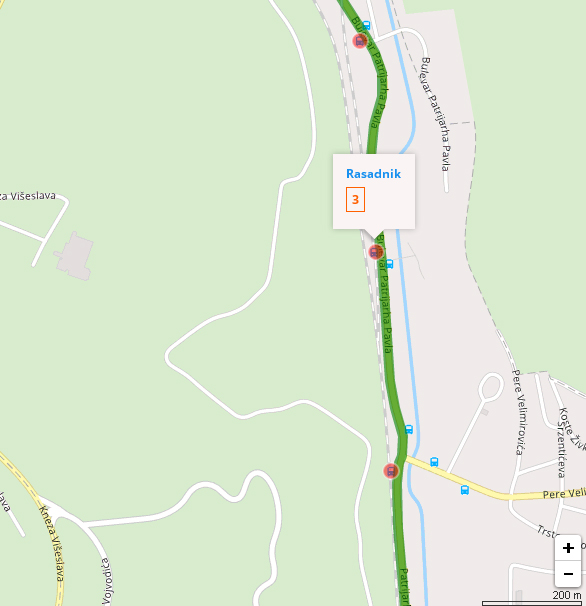 Gradski prevoz - Kosutnjak