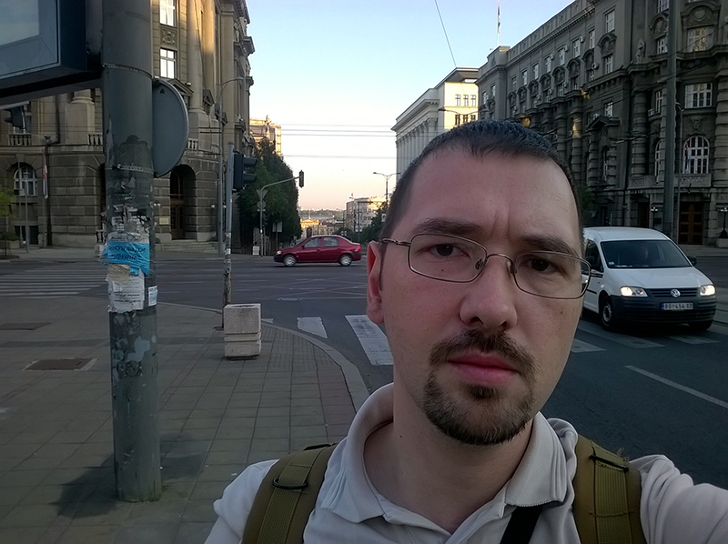 Selfie Belgrade Nemanjina Street.